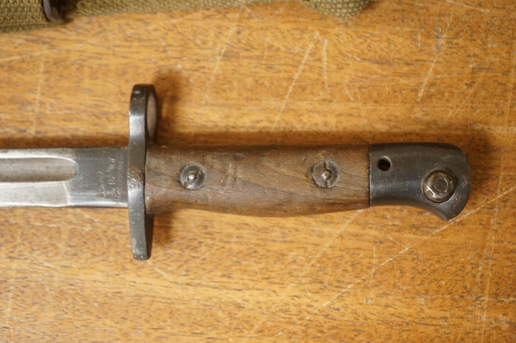 A collection of militaria including; a US Air Force camera Type N-6, a leather cased Bell & Howell Sportster camera and accessories, a pair of periscope binoculars, a leather cased compass by Goerz, Berlin
